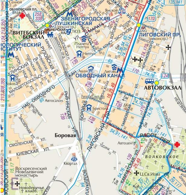 Карта общественного транспорта волгоград